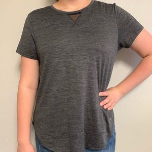Grey Yoga Shirt
